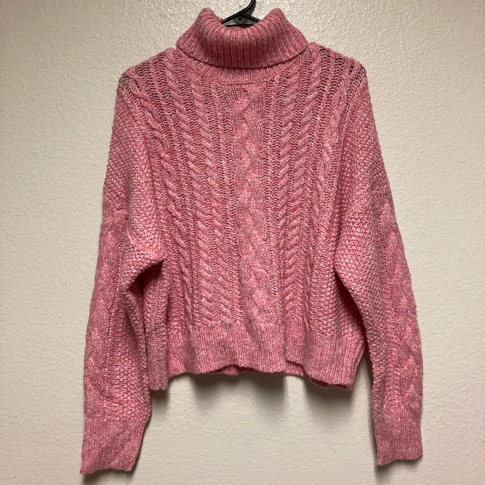 Oversized Pink Sweater